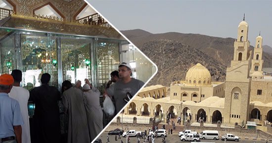 بعد اعتقاد زوار مولد أبوالحسن الشاذلى بأنه الحج الأصغر.. الأوقاف تحارب المعتقدات الخاطئة بـ10 وعاظ لتوعية الزائرين.. مدير المديرية: نحارب الأفكار الخاطئة وتجميع الحجارة فوق "وادى حميثرة" لتكرار الزيارة