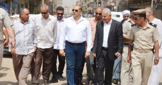 بالصور.. محافظ سوهاج يتفقد مدينة جرجا ويشدد على الاستعدادات لعيد الأضحى