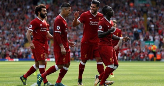 شاهد.. ليفربول يتقدم على أرسنال 2 – 0 فى شوط من طرف واحد