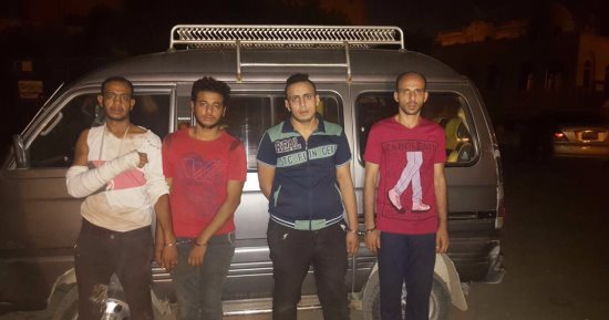 سقوط أخطر عصابة لسرقة قائدى السيارات بالإكراه بالطريق الدائرى فى التجمع