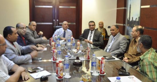 مترو الأنفاق يبحث تطوير محطة شبرا الخيمة مع المتحدث باسم الأغلبية فى البرلمان