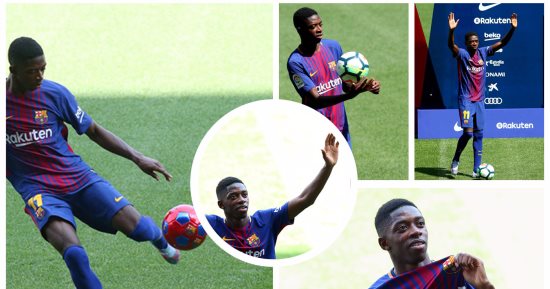 برشلونة يقدم ديمبلي بعد ضمه  من دورتموند مقابل 147 مليون يورو