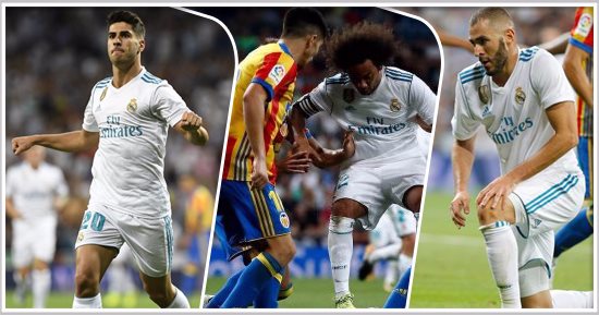 ريال مدريد يتعرض لأول صدمة فى الدوري الإسباني.. فالنسيا يشعل ثورة غضب جماهير الملكى ضد بنزيما وجاريث بيل.. أسينسيو يلعب دور "المنقذ" بثنائية فى شباك الخفافيش.. وزيدان متفائل رغم خسارة نقطتين