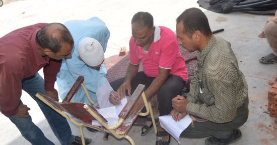 إلزام المعتدين على أملاك الدولة بالخارجة بتوقيع إقرار بإزالتها على نفقتهم 