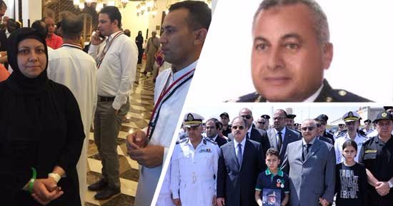 بالصور.. زوجة شهيد سيناء من قلب الحرم: روح زوجى ترفرف على المكان ولن يضيع دمه هدرا.. أدعو لمصر بأن يحفظها ربنا من كل سوء ويجنبها قوى الشر.. وأعظم هدية من وزير الداخلية زيارة بيت الله