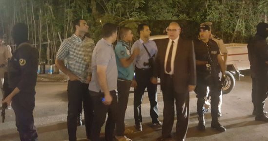 بالصور.. مدير أمن دمياط يقود حملة موسعة على قرية الشعراء