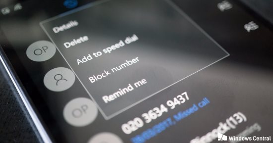 بالخطوات .. طريقة حظر المكالمات على هواتف ويندوز فون