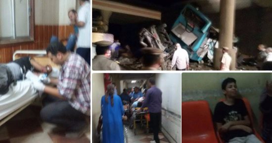 بالصور.. "اليوم السابع" داخل مستشفى بنى سويف العام.. يستقبل 42 مصابا و14 جثة فى حادث انقلاب أتوبيس نقل من أعلى نفق صحراوى بنى سويف.. ووزارة الصحة تعلن استدعاء كافة الأطباء لتدارك الموقف