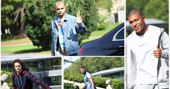 عرض أزياء بين نجوم فرنسا قبل معسكر المنتخب 