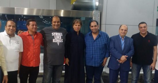 بالصور.. لطيف و سويلم فى السعودية لأداء فريضة الحج 