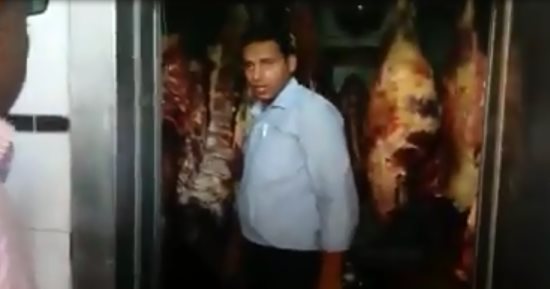 ضبط طن لحوم مستوردة مجهولة المصدر  فى بورسعيد