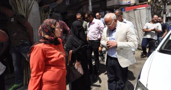 بالصور.. محافظ بورسعيد يغلق أحد مراكز الدروس الخصوصية