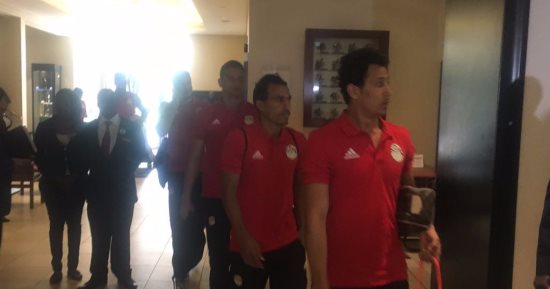 مباراة مصر واوغندا.. المنتخب يتوجه إلى ملعب مانديلا