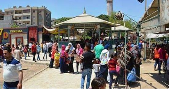 بالصور .. تجهيز الحدائق العامة والمنتزهات لفتحها للمواطنين خلال العيد بسوهاج