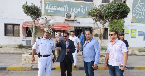 مدير أمن الإسماعيلية يتفقد الخدمات الأمنية وإدارة مرور المدينة