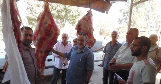 بالصور.. حملات مكبرة على أسواق اللحوم والدواجن بكفر الشيخ