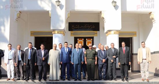بالصور.. مدير أمن كفر الشيخ يستقبل قيادات المحافظة لتهنئته بعيد الأضحى