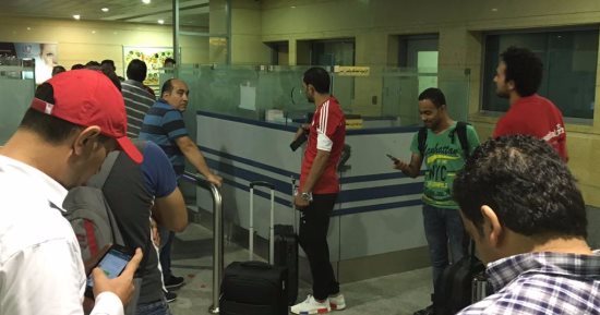 المنتخب يعيش الفزع خلال رحلة العودة من أوغندا