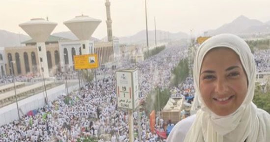 دنيا سمير غانم من الحج: "أنا دعيتلكم زى ما بتدعولى"