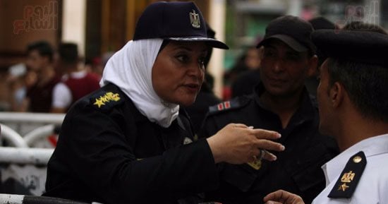 انتشار مكثف للشرطة النسائية بالشوارع لتأمين الفتيات من التحرش بالعيد
