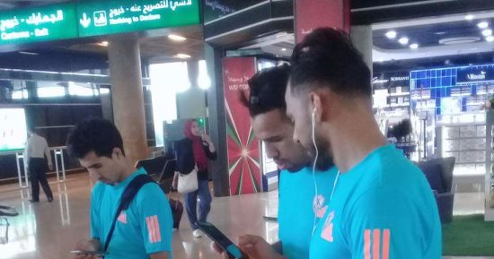 بالصور .. وصول الزمالك الأردن لملاقاة الفيصلى وديا غداً 