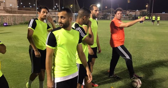 بالصور.. المقاولون يؤدى مرانه الأول بعد أجازة العيد