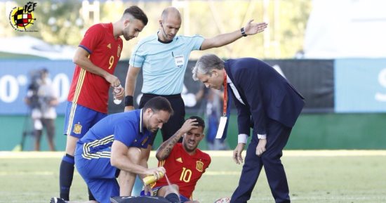 موهبة ريال مدريد جاهز لمواجهة إسبانيا وأستونيا رغم الإصابة