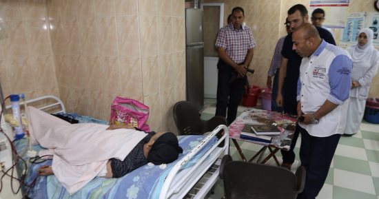 بالصور .. محافظ المنوفية يقوم بجولة مفاجئة بمركز ومدينة الشهداء