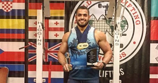 مصطفى العراقى يحصد 5 ذهبيات فى بطولة العالم للقوى بأمريكا