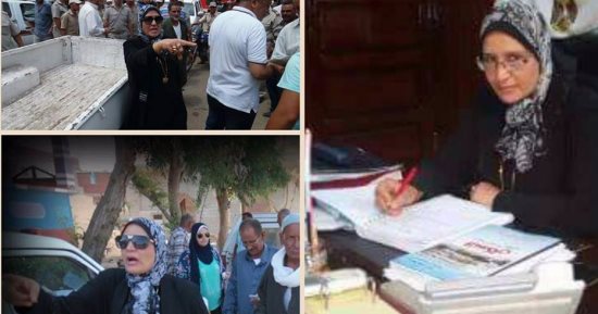 بالصور..المرأة الحديدية فى كفر الشيخ..عايدة مسعود أول سيدة ترأس مجلس مدينة بكفر الشيخ..تكشف: قدت حفاراً بنفسي وتحفظت عليه لكسره ماسورة مياه.. وأعقد الجلسات العرفية لإنهاء الخصومات..لا أعمل من الحجرات المكيفة
