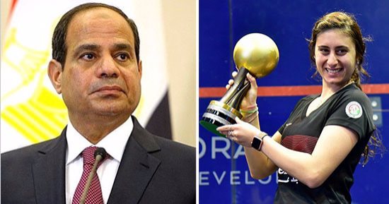 نور الشربينى: فخورة بمكالمة الرئيس وتهنئته تعطينى حافزا أكبر تجاه الوطن
