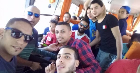 بالصور.. 500 مشجع محلاوى لمؤازرة المنتخب أمام أوغندا