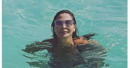 إليسا تنشر صورة من البحر.. وتعلق: الجونة وحشتنى