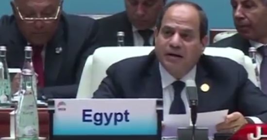 بالفيديو.. السيسى: المصريون يستكملون بناء المستقبل وتطبيق برنامج طموح نحو النمو