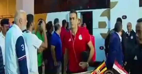 شاهد .. وصول منتخب مصر لبرج العرب استعداداً لمواجهة أوغندا 