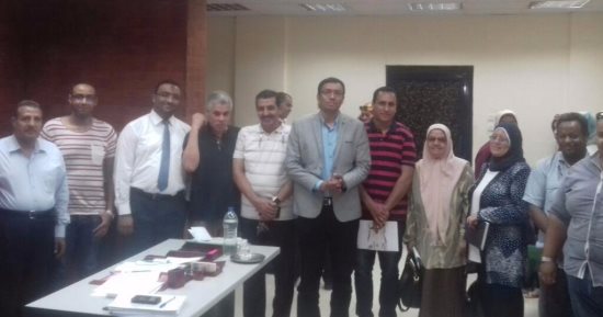 وكيل وزارة الصحة بالسويس ينقل مكتبه للمستشفى العام 