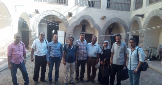 لجنة أثرية تعاين المناطق التاريخية فى أسيوط قبل تسجيلها