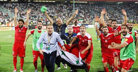 فيفا : سوريا تصنع التاريخ فى تصفيات كأس العالم 