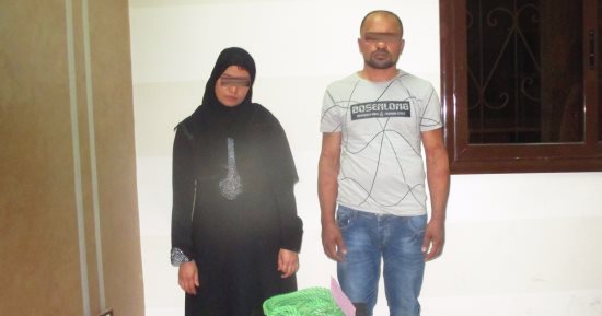 حبس ربة منزل وعشيقها 4 أيام لاتهامهما بقتل زوجها فى شبين الكوم بالمنوفية