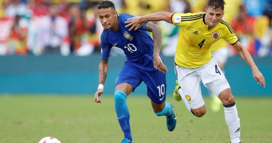 بالفيديو.. البرازيل تمنح كولومبيا نقطة ثمينة فى تصفيات المونديال