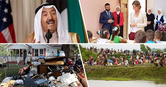 حصاد العالم بالصور.. استمرار فرار مسلمى الروهينجا من عنف الجيش البورمى.. أمير دولة الكويت عن الأزمة مع قطر: نجحنا فى قف التصعيد العسكرى.. إعصار "إرما" يقتل 10 أشخاص ويستعد لضرب فلوريدا الأمريكية