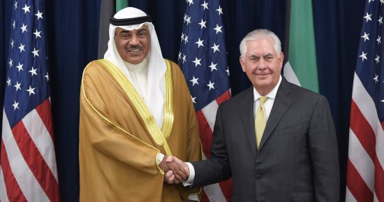 بالصور.. تيلرسون: أمريكا والكويت تقران بأهمية وحدة مجلس التعاون الخليجي