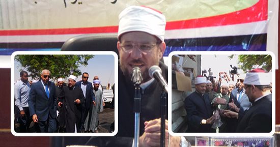 فريق مشروع صكوك الأضاحى بوزارة الأوقاف يواصل عمله استعدادا للتوزيع