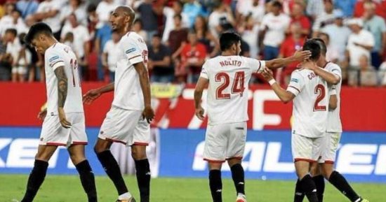 إشبيلية يتصدر ترتيب الدوري الإسبانى مؤقتا بخماسية أمام ليفانتي