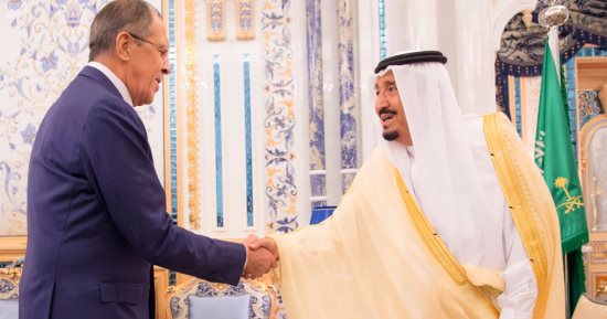 وزير الخارجية الروسى يثمن دور مصر والسعودية فى توحيد المعارضة السورية
