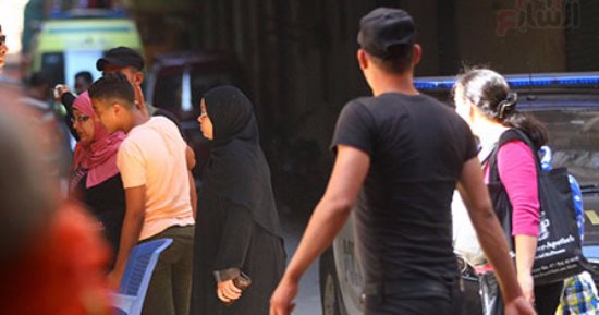 بالصور.. ارتفاع مصابى الأمن فى اشتباكات أرض اللواء إلى 6 بعد إصابة شرطى