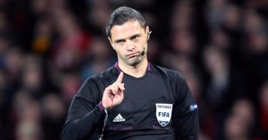 السلوفينى سكومينا حكماً لقمة برشلونة يوفنتوس فى دورى أبطال أوروبا 