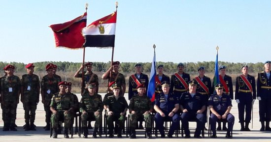 المظلات المصرية تشارك القوات الروسية التدريب المشترك حماة الصداقة 2 بروسيا