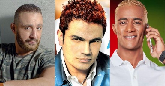محمد رمضان VS عمرو دياب والسقا فى الشعر الملون
