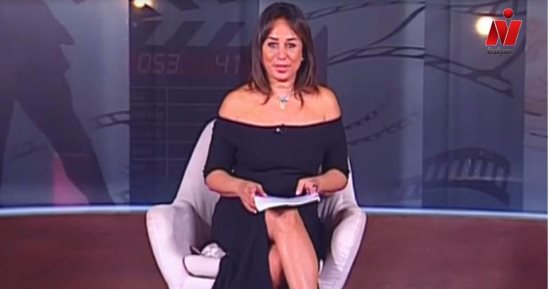 بالصور ..  الحلقة الأولى من النشرة الفنية على نايل سينما